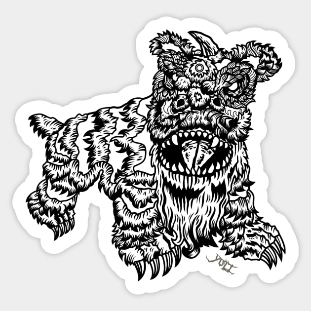 Chinese Lion Sticker by Predator